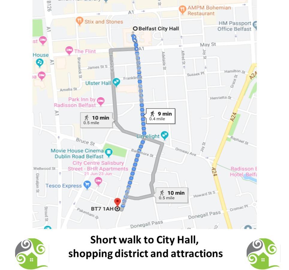 Perfect Location - Parking - 3 Beds - 2 Bedrooms Belfast